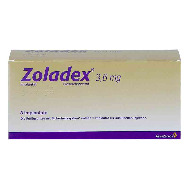 Zoladex 3,6 mg Implantat in einer Fertigspritze 3 stk von Orifarm GmbH PZN 01438135