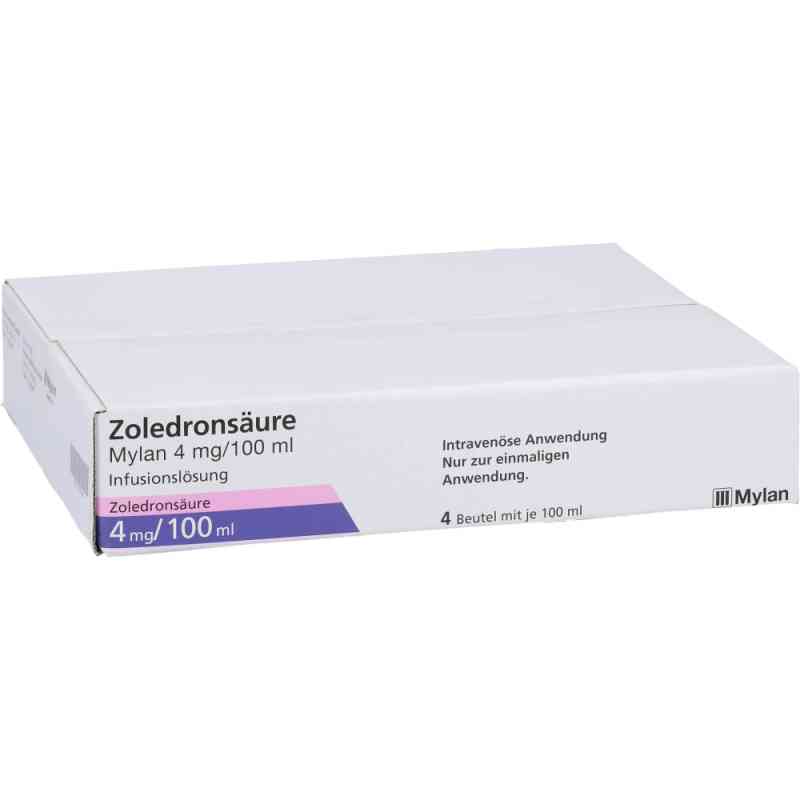 Zoledronsäure Mylan 4 mg/100 ml Infusionslösung 4 stk von Viatris Healthcare GmbH PZN 10193661