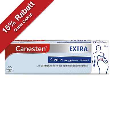 Canesten Extra Bifonazol gegen Haut- und Fußpilzerkrankungen 