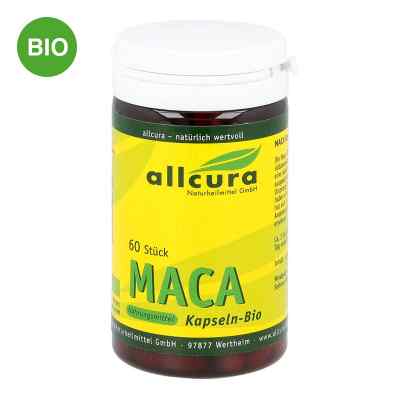 Maca Kapseln 500 mg 60 stk von allcura Naturheilmittel GmbH PZN 00744485
