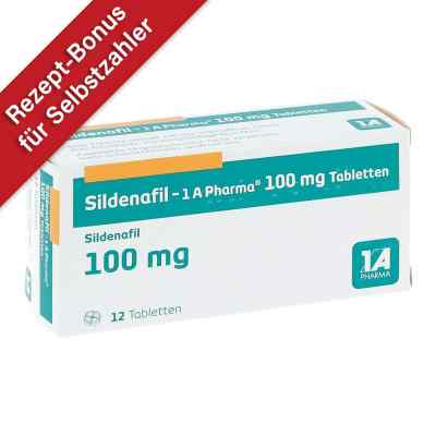 Sildenafil-1A Pharma 100mg 12 stk von 1 A Pharma GmbH PZN 01620839