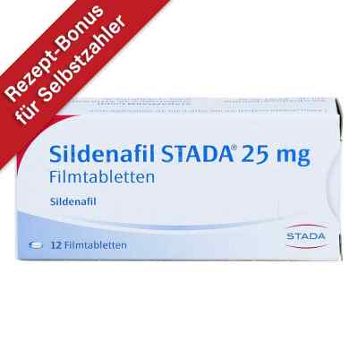 Sildenafil STADA 25mg 12 stk von STADAPHARM GmbH PZN 01795958