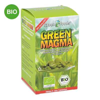 Green Magma Gerstengrasextrakt Tabletten 320 stk von allcura Naturheilmittel GmbH PZN 06641160