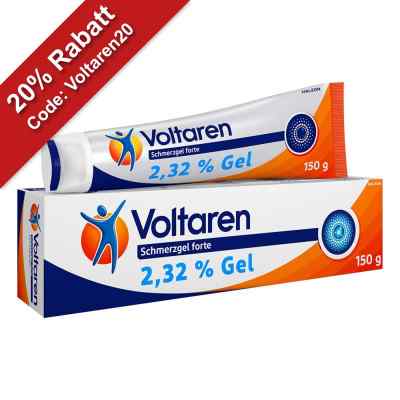 Voltaren Schmerzgel forte 23,2 mg/g Gel mit Diclofenac 150 g von Haleon Germany GmbH PZN 08628270