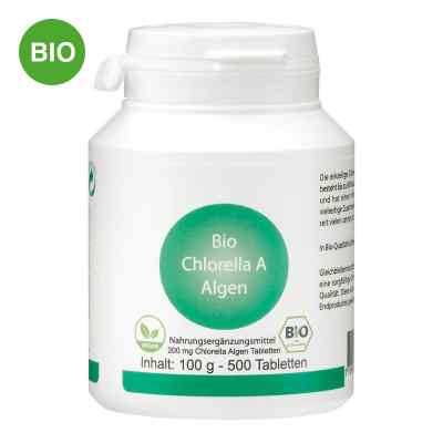 Bio Chlorella A Tabletten 500 stk von S+H Pharmavertrieb GmbH PZN 11657878