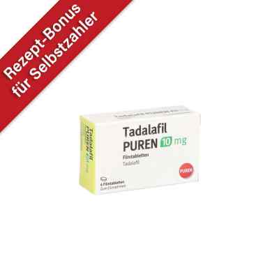 Tadalafil Puren 10 mg Filmtabletten 4 stk von PUREN Pharma GmbH & Co. KG PZN 12501842