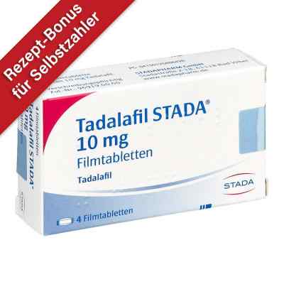 Tadalafil Stada 10 mg Filmtabletten 4 stk von STADAPHARM GmbH PZN 12588642
