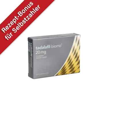 Tadalafil biomo 20 mg Filmtabletten 24 stk von biomo pharma GmbH PZN 12725524