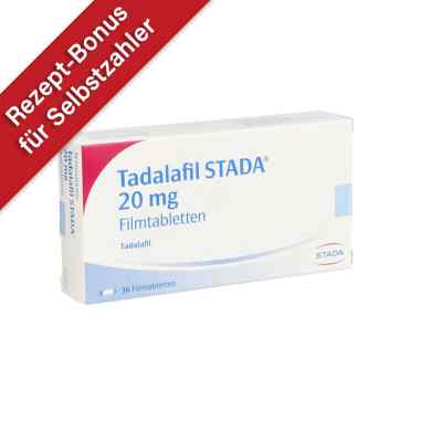 Tadalafil Stada 20 mg Filmtabletten 36 stk von STADAPHARM GmbH PZN 12903724