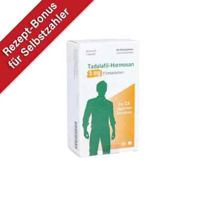 Tadalafil-hormosan 5 mg Filmtabletten 84 stk von HORMOSAN Pharma GmbH PZN 13967011