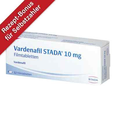 Vardenafil Stada 10 mg Filmtabletten 12 stk von STADAPHARM GmbH PZN 14053678