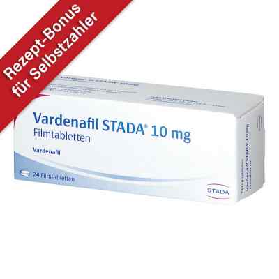 Vardenafil Stada 10 mg Filmtabletten 24 stk von STADAPHARM GmbH PZN 14053684