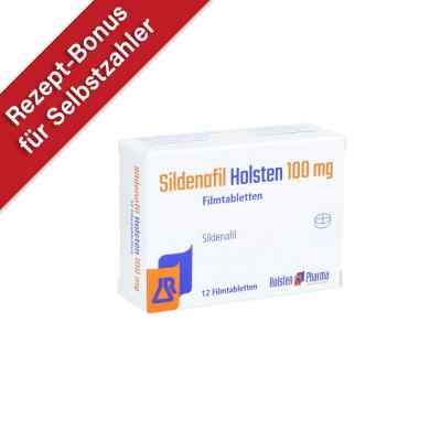 Sildenafil Holsten 100 mg Filmtabletten 12 stk von Holsten Pharma GmbH PZN 14265848