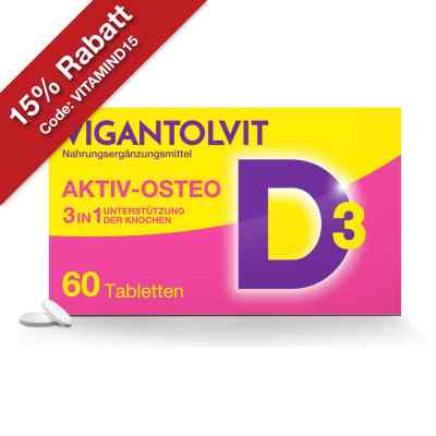 Vigantolvit Vitamin D3 K2 Calcium Filmtabletten