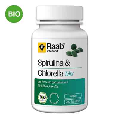 Raab Vitalfood Spirulina+Chlorella Bio Pulver 200 stk von Raab Vitalfood GmbH PZN 19305624