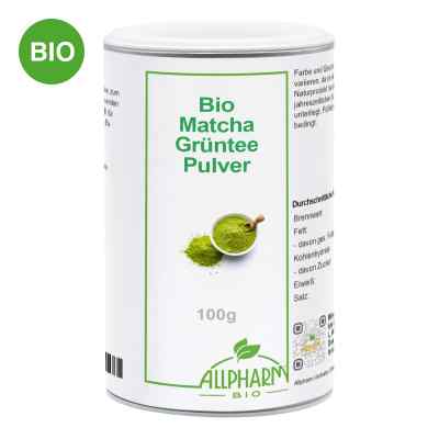 Bio Matcha Grünteepulver Allpharm