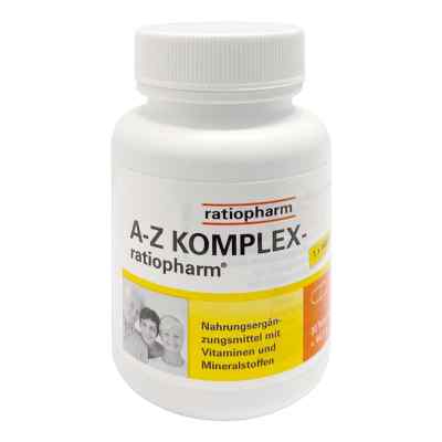 A-Z Komplex ratiopharm Tabletten 100 stk von ratiopharm GmbH PZN 01433391