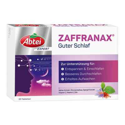 Abtei Expert Zaffranax Guter Schlaf Tabletten 20 stk von Omega Pharma Deutschland GmbH PZN 16356288