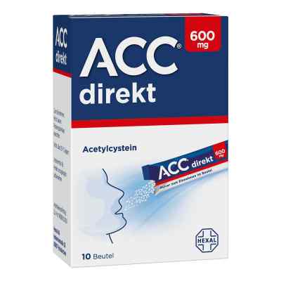 ACC direkt 600 mg Pulver zum Einnehmen im Beutel 10 stk von Hexal AG PZN 13392929