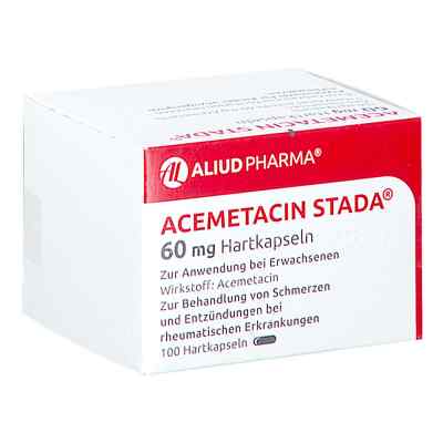 Acemetacin Stada 60 mg Hartkapseln 100 stk von ALIUD Pharma GmbH PZN 11140543