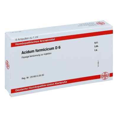 Acidum Formicicum D6 Ampullen 8X1 ml von DHU-Arzneimittel GmbH & Co. KG PZN 11703704