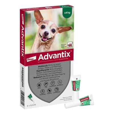 Advantix Spot-On für Hunde bis 4 kg