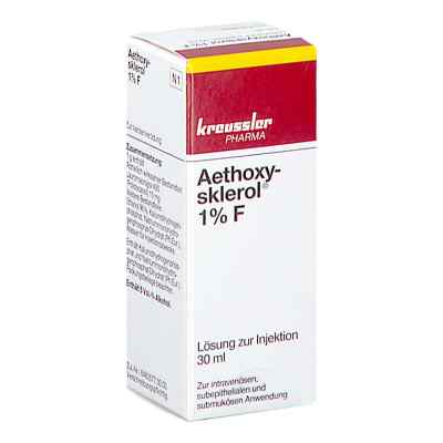 Aethoxysklerol 1% F Injektionslösung 30 ml von Chem. Fabrik Kreussler & Co. Gmb PZN 07277644