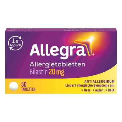 Allegra - schnell bei Heuschnupfen & ganzjährigen Allergien 