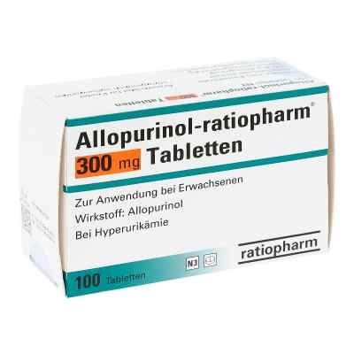 Allopurinol-ratiopharm 300mg 100 stk von ratiopharm GmbH PZN 02079997