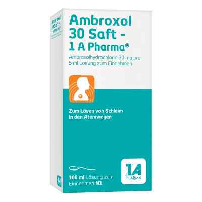 Ambroxol 30 Saft-1A Pharma 100 ml von 1 A Pharma GmbH PZN 03201331