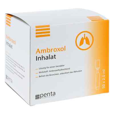 Ambroxol Inhalat 15ml/2ml 50X2 ml von Penta Arzneimittel GmbH PZN 03560863