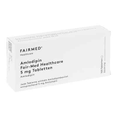 Amlodipin Fair-Med Healthcare 5mg 100 stk von Aristo Pharma GmbH PZN 10420513