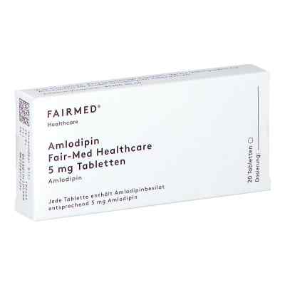 Amlodipin Fair-Med Healthcare 5mg 20 stk von Aristo Pharma GmbH PZN 10420499