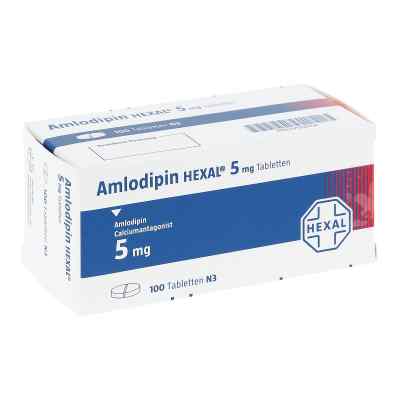 Amlodipin HEXAL 5mg 100 stk von Hexal AG PZN 07018606