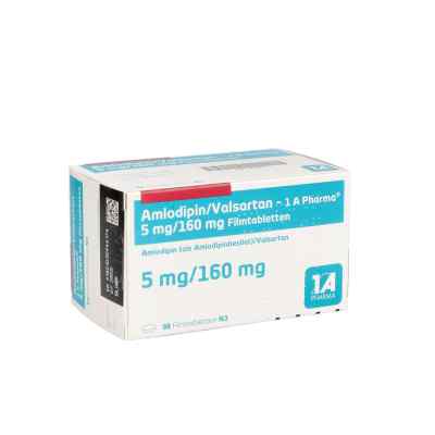 Amlodipin/valsartan-1a Pharma 5mg/160mg Filmtabletten 98 stk von 1 A Pharma GmbH PZN 12488969