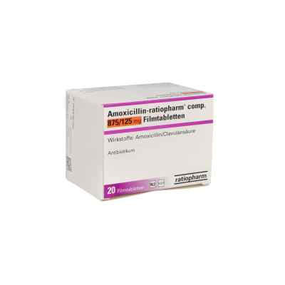 Amoxicillin-ratiopharm compositus 875mg/125mg