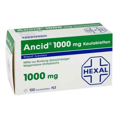 ANCID 1000mg 100 stk von Hexal AG PZN 00838298