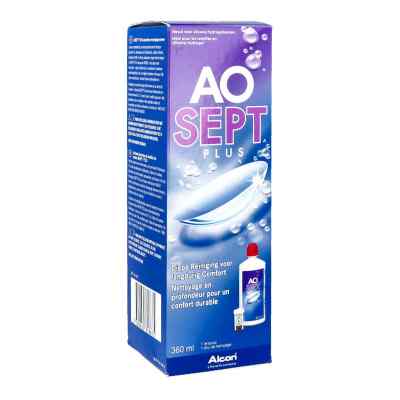 Aosept Plus Lösung 360 ml von Alcon Pharma GmbH PZN 07550146