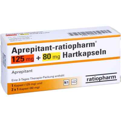 Aprepitant-ratiopharm 125 mg/80 mg Hartkapseln