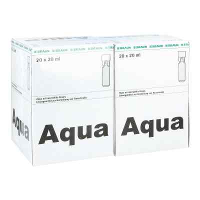 Aqua Ad Injectabilia Miniplasco connect iniecto -lsg. 20X20 ml von B. Braun Melsungen AG PZN 03113093