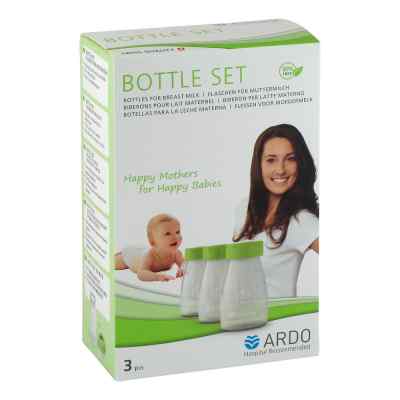 Ardo Bottleset Muttermilchflaschen 3 stk von Ardo medical GmbH PZN 06138633