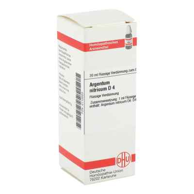 Argentum Nitricum D4 Dilution 20 ml von DHU-Arzneimittel GmbH & Co. KG PZN 02110023