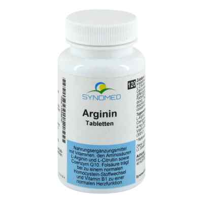 Arginin Tabletten 120 stk von Synomed GmbH PZN 11554670