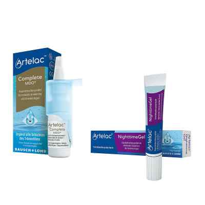 Artelac Nighttime Gel + Complete MDO Augentropfen 1 Set von Dr. Gerhard Mann Chem.-pharm.Fabrik GmbH PZN 08107259