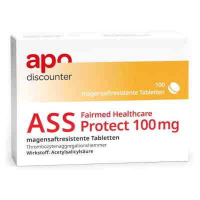 ASS 100 mg Protect, magensaftresistent von apodiscounter