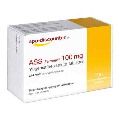 ASS 100 mg Protect, magensaftresistente Tabletten 100 stk von Apotheke im Paunsdorf Center PZN 16124129