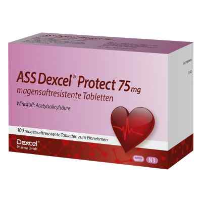 ASS Dexcel Protect 75mg 100 stk von Dexcel Pharma GmbH PZN 09372849