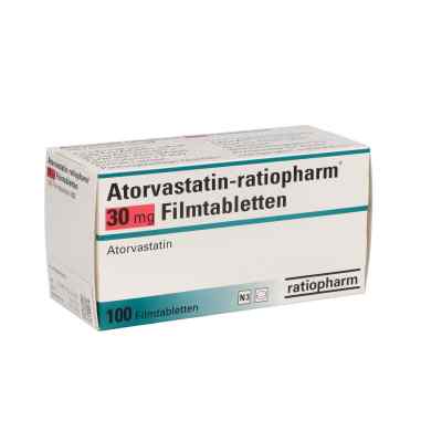 Atorvastatin-ratiopharm 30 mg Filmtabletten
