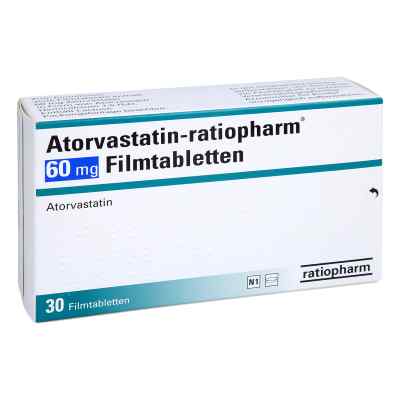 Atorvastatin-ratiopharm 60 mg Filmtabletten
