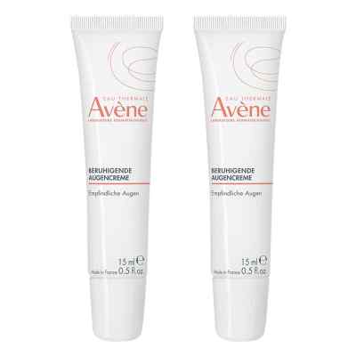 Avene Beruhigende Augencreme 2x15 ml von PIERRE FABRE DERMO KOSMETIK GmbH PZN 08107250